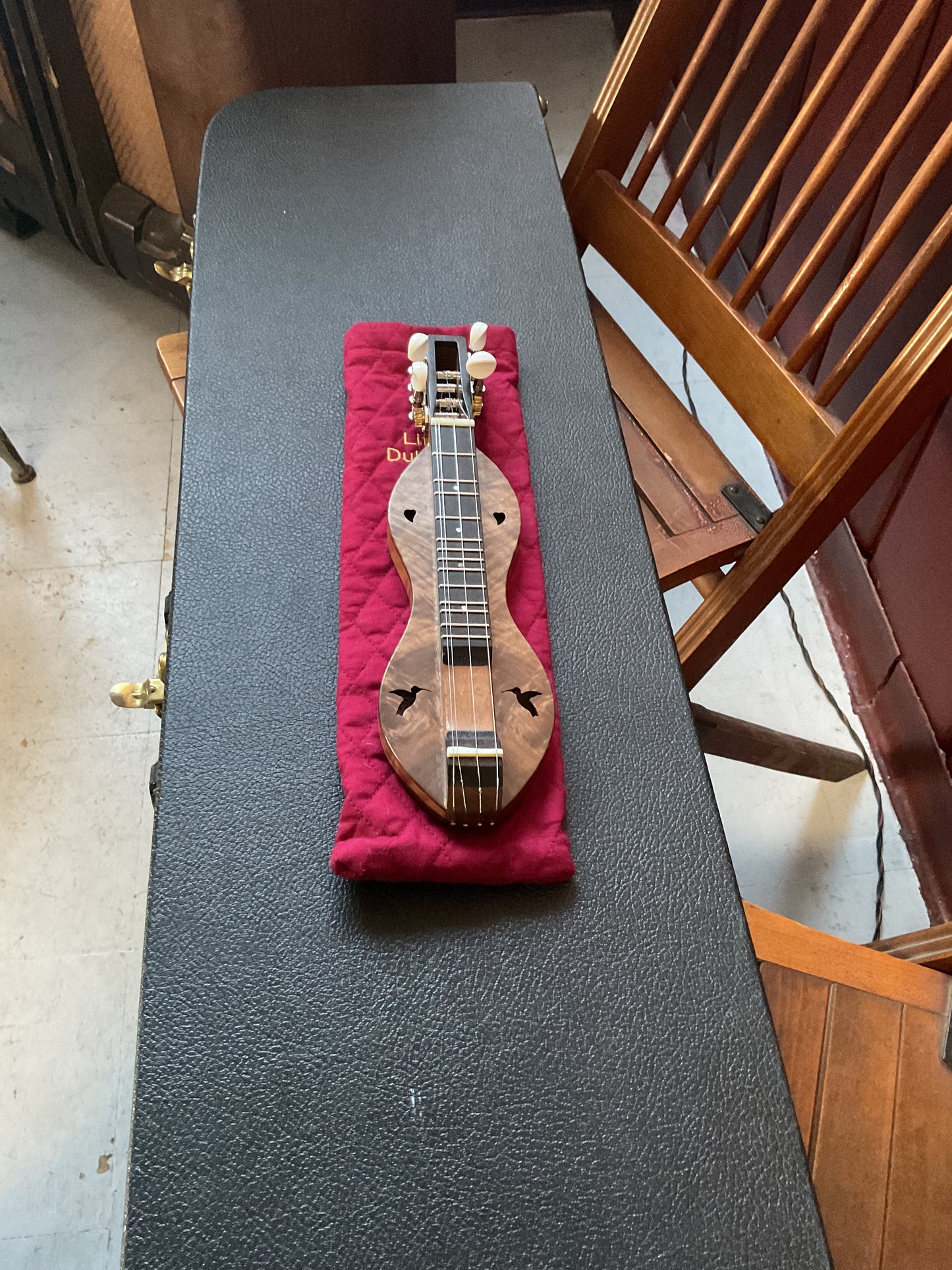 Double D Dulcimers (Don Neuhauser) Little Dulcimer (2011) with Bag