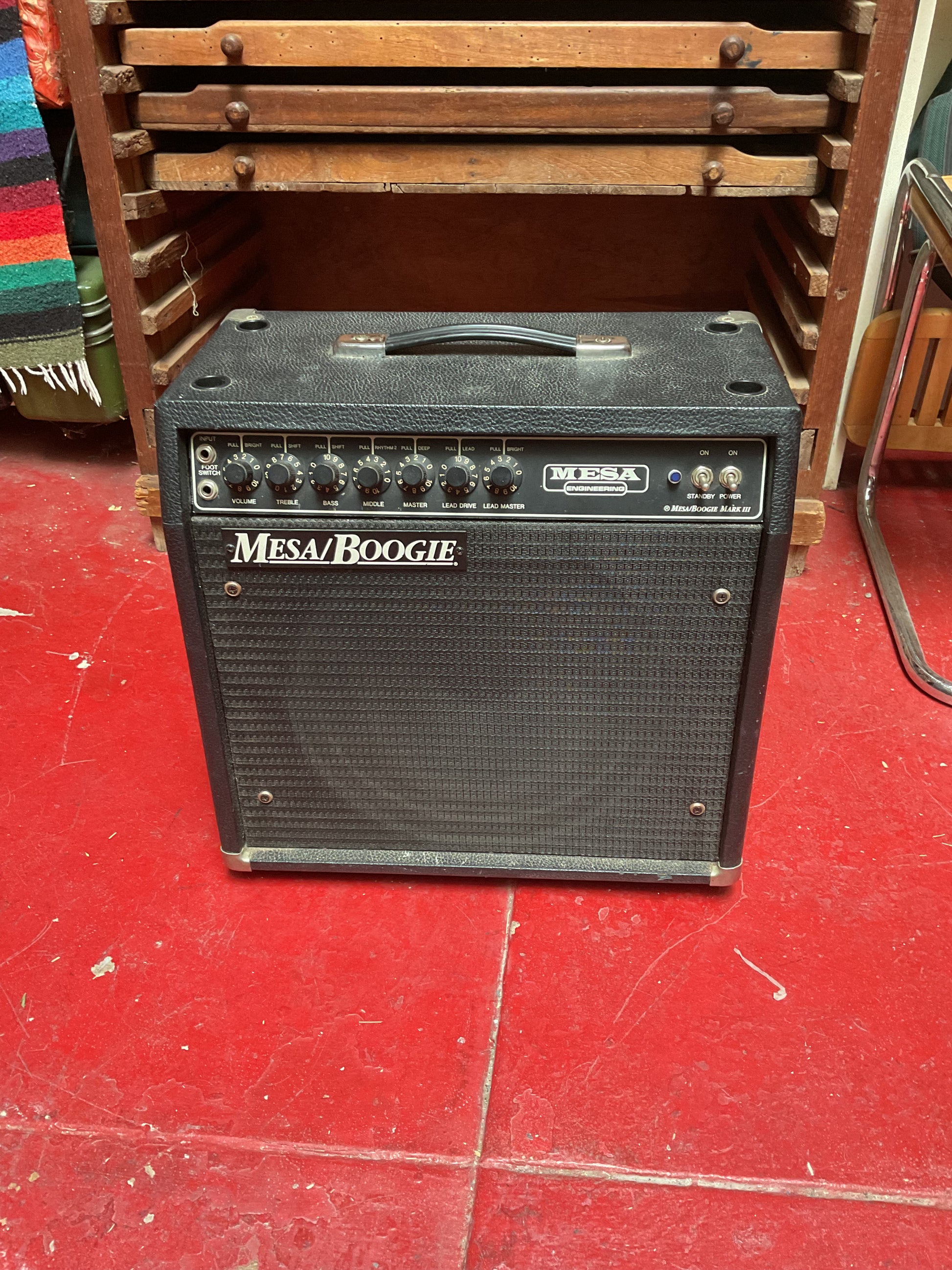 Mesa Boogie Mark III Tube Amplifier c.1998 (Blue Stripe) – The Sound Post