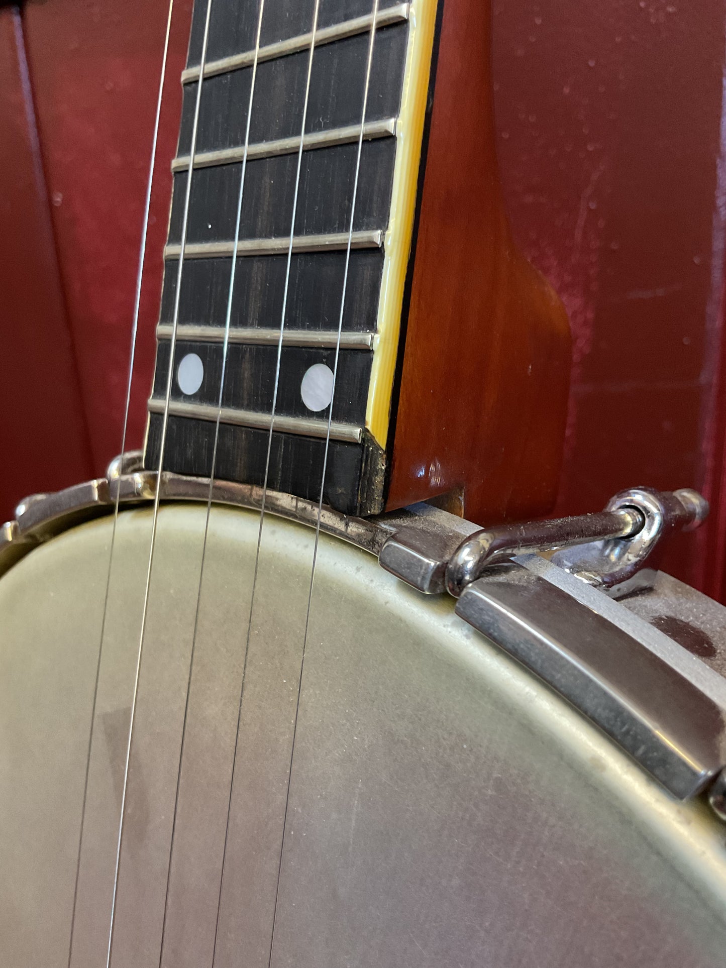 Vega Tubaphone Pete Seeger Long Neck Banjo (1963) with Case