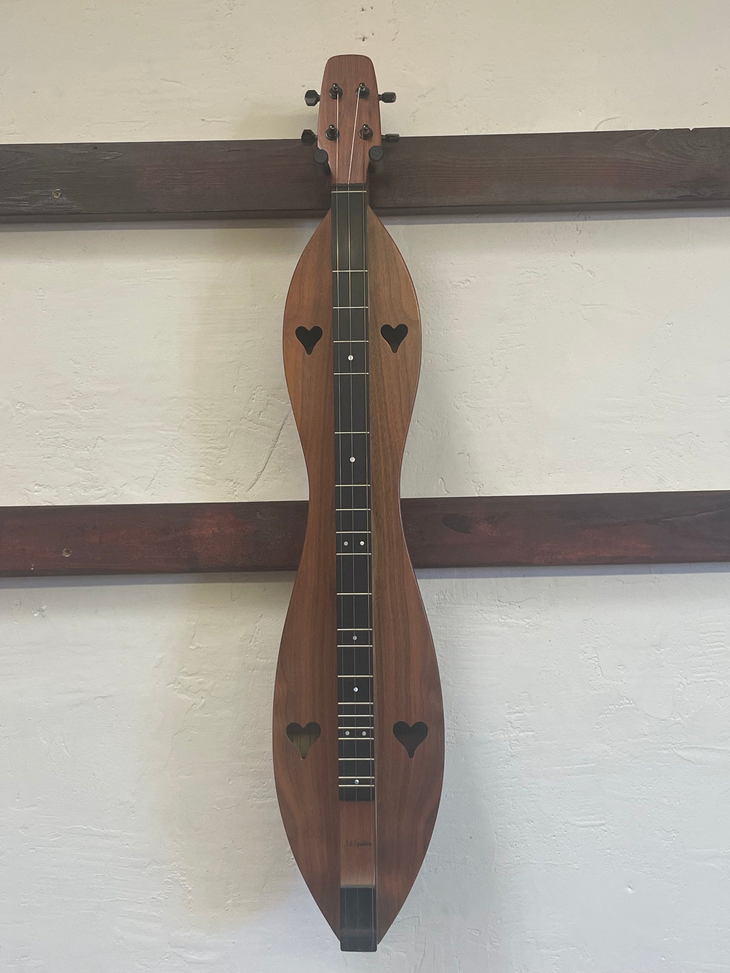 McSpadden 4FHWW-E Lap Dulcimer (2009) with Bag