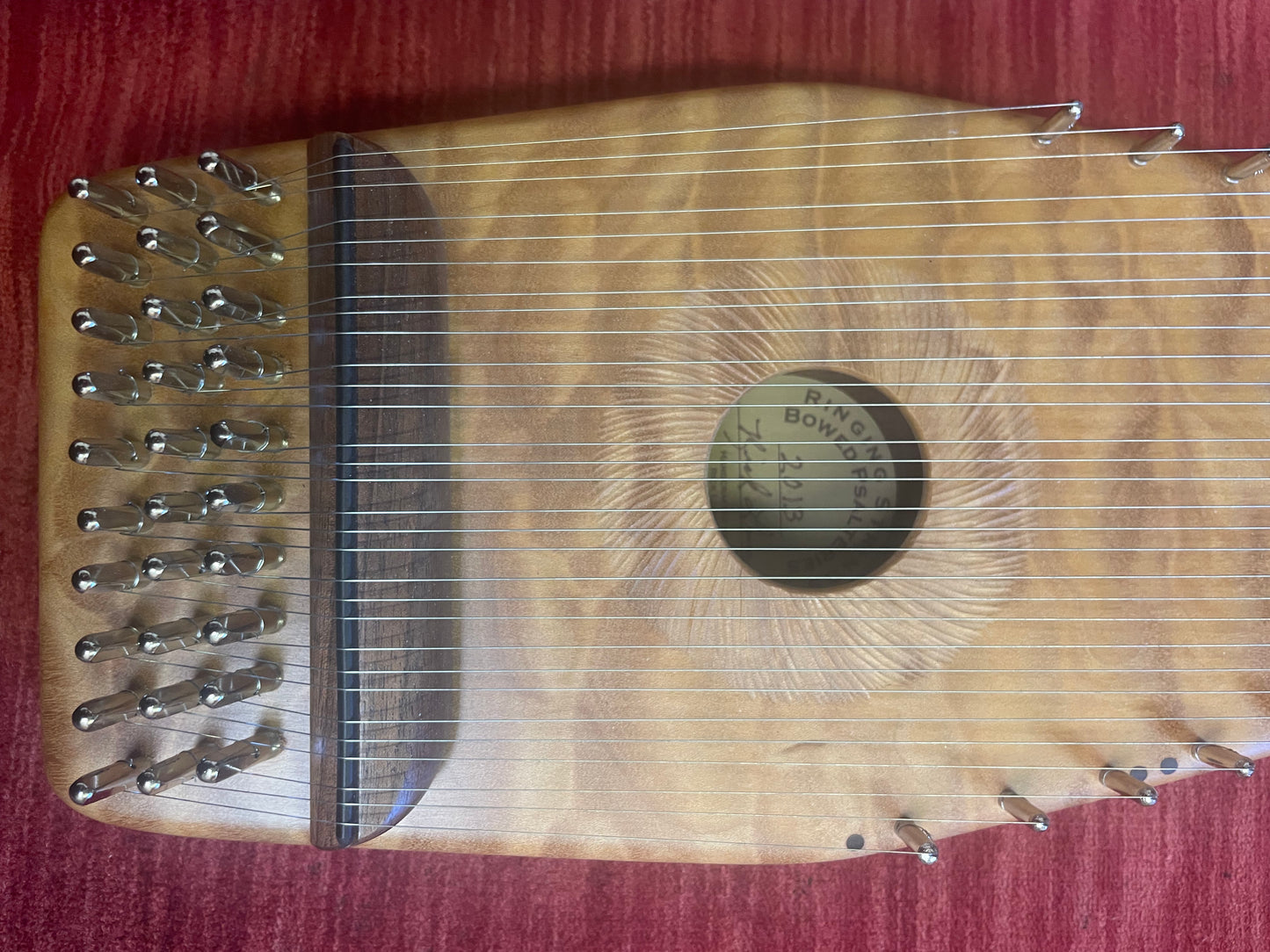 Ringing Strings (Rick Long) Soprano Bowed Psaltery with Bows and Bag