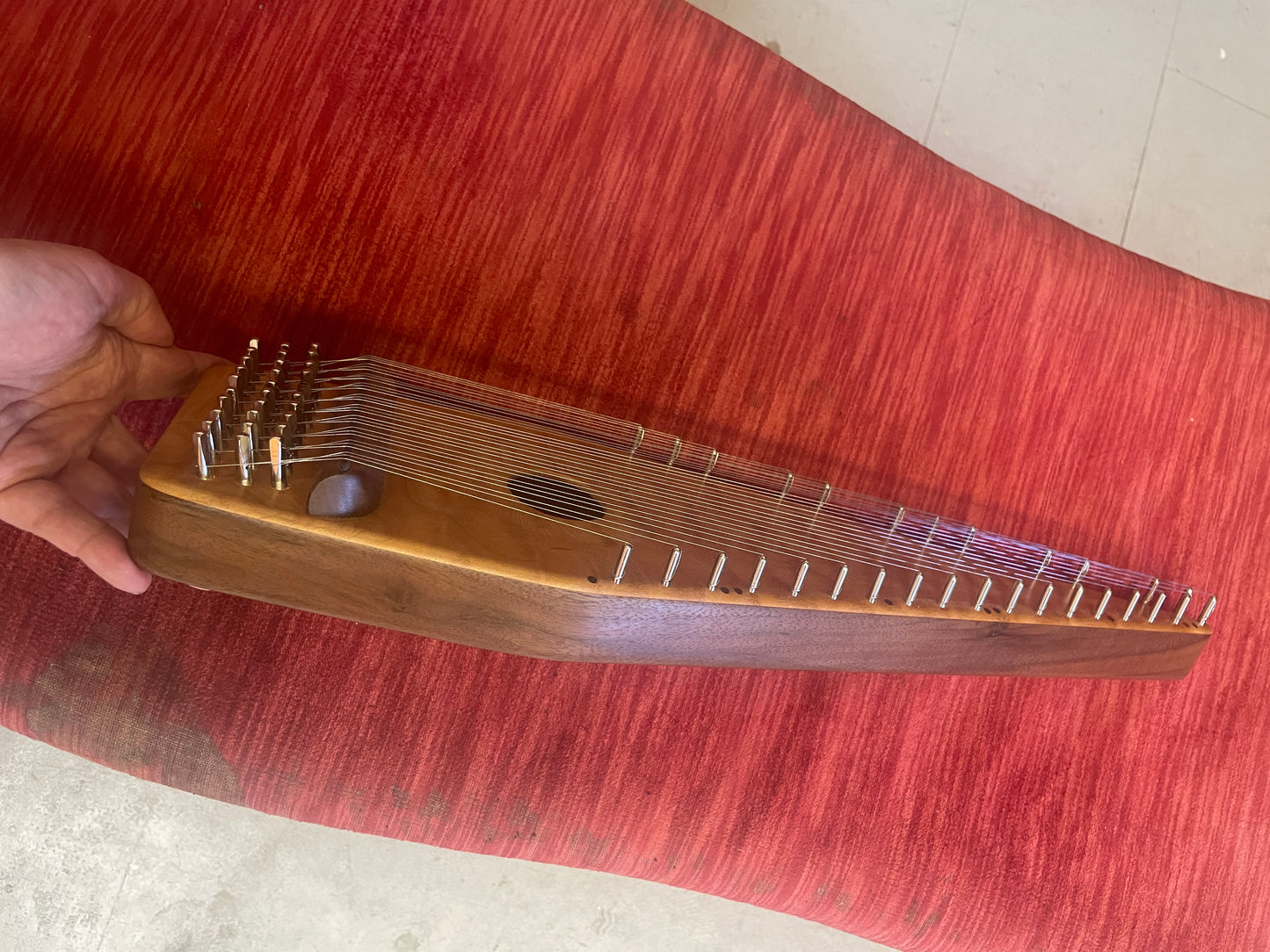 Ringing Strings (Rick Long) Soprano Bowed Psaltery with Bows and Bag