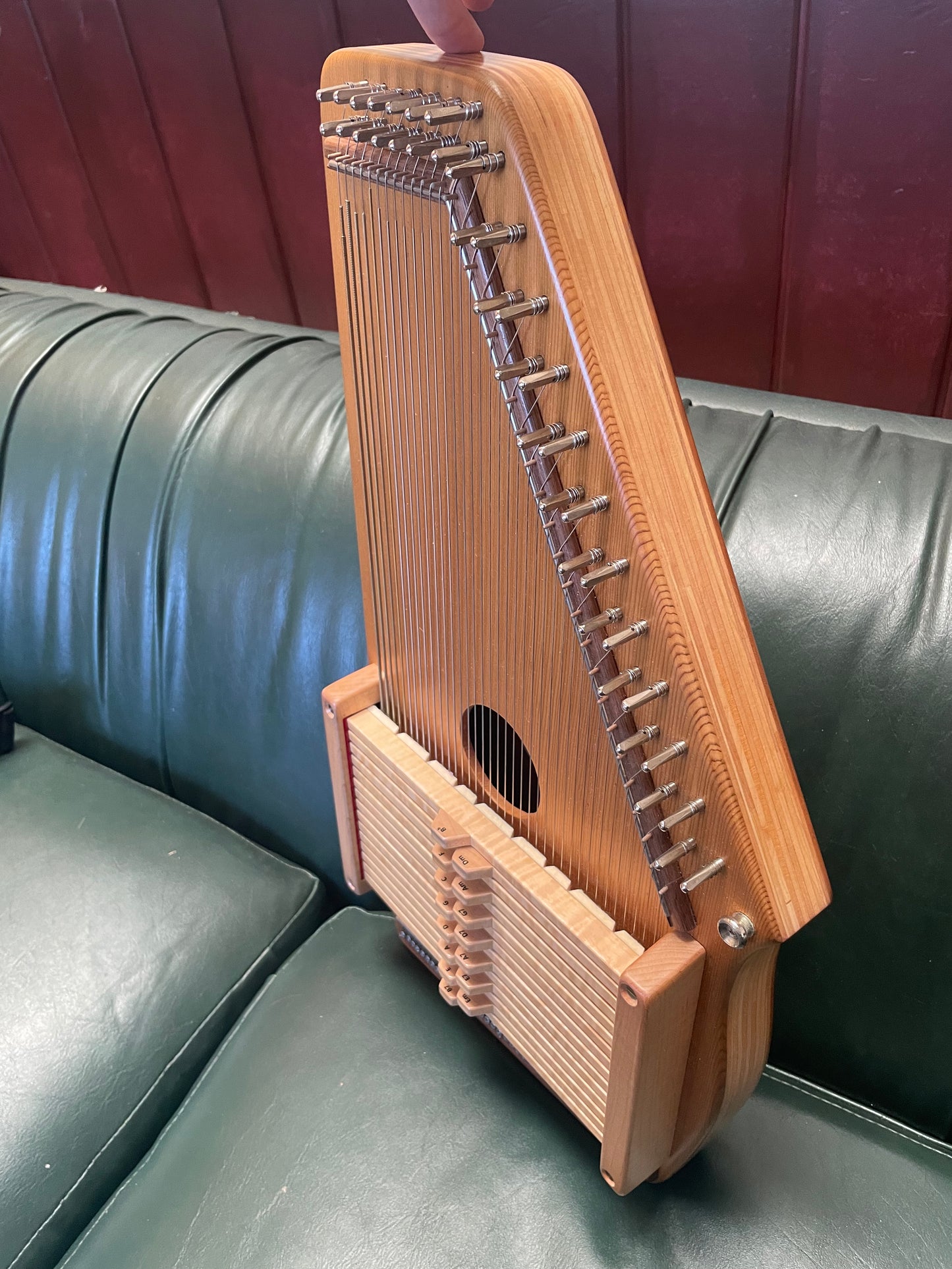 Lumbert Mountain Music 15-Chord Autoharp (2013) with Fine Tuners and Bag