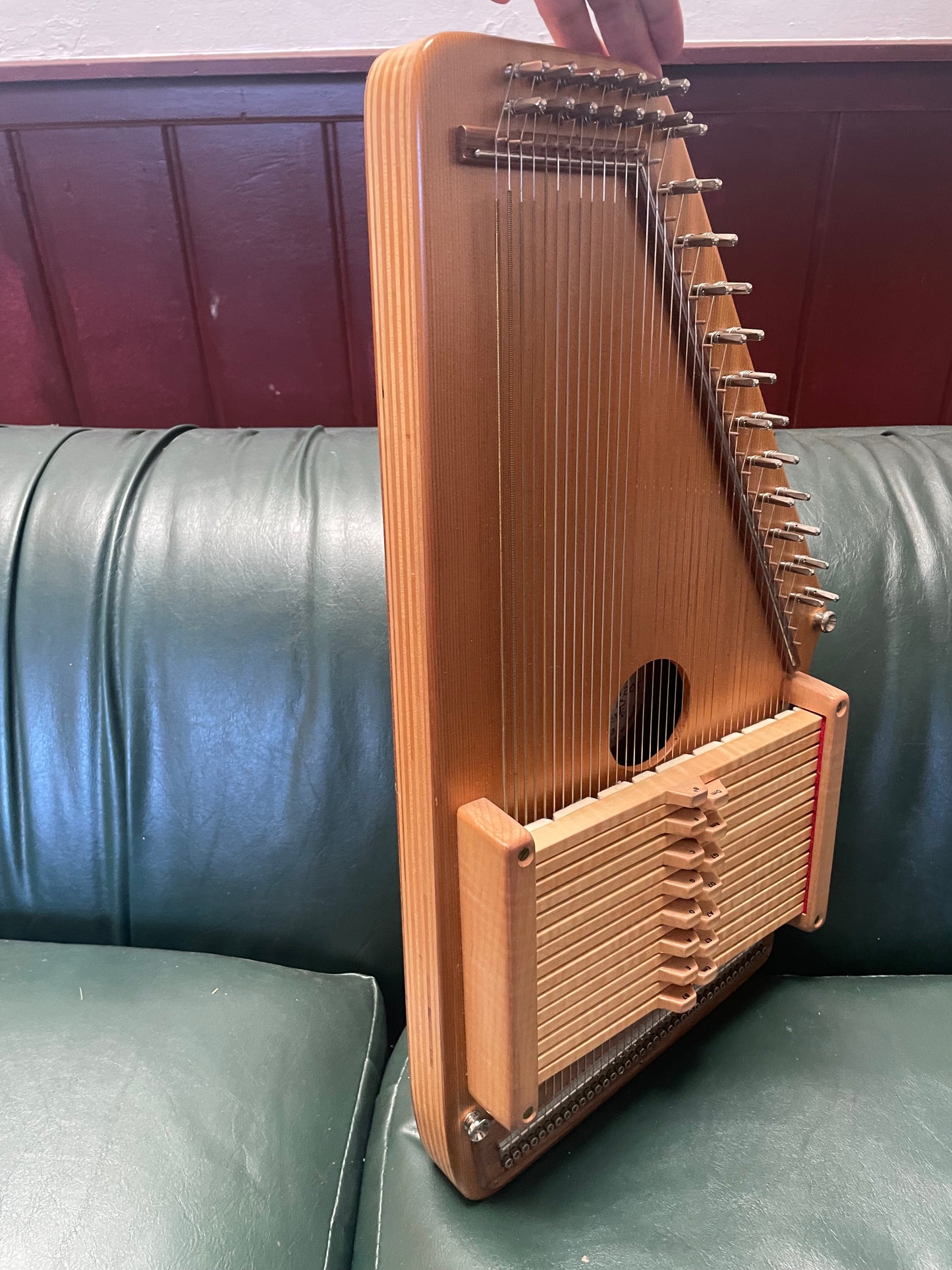 Lumbert Mountain Music 15-Chord Autoharp (2013) with Fine Tuners and Bag