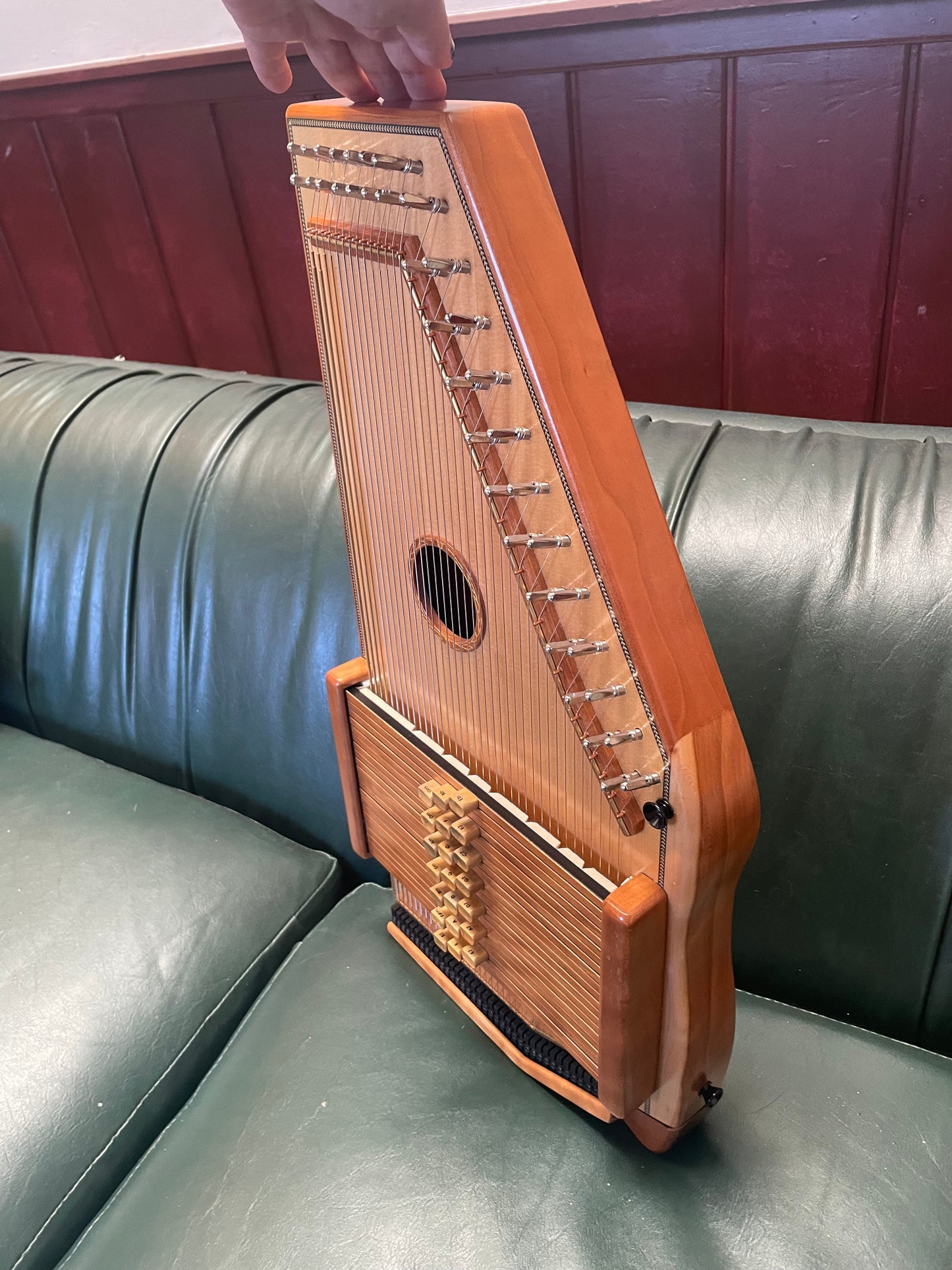 d'Aigle Cascade 21-Chord Autoharp with Fine Tuners and Bag