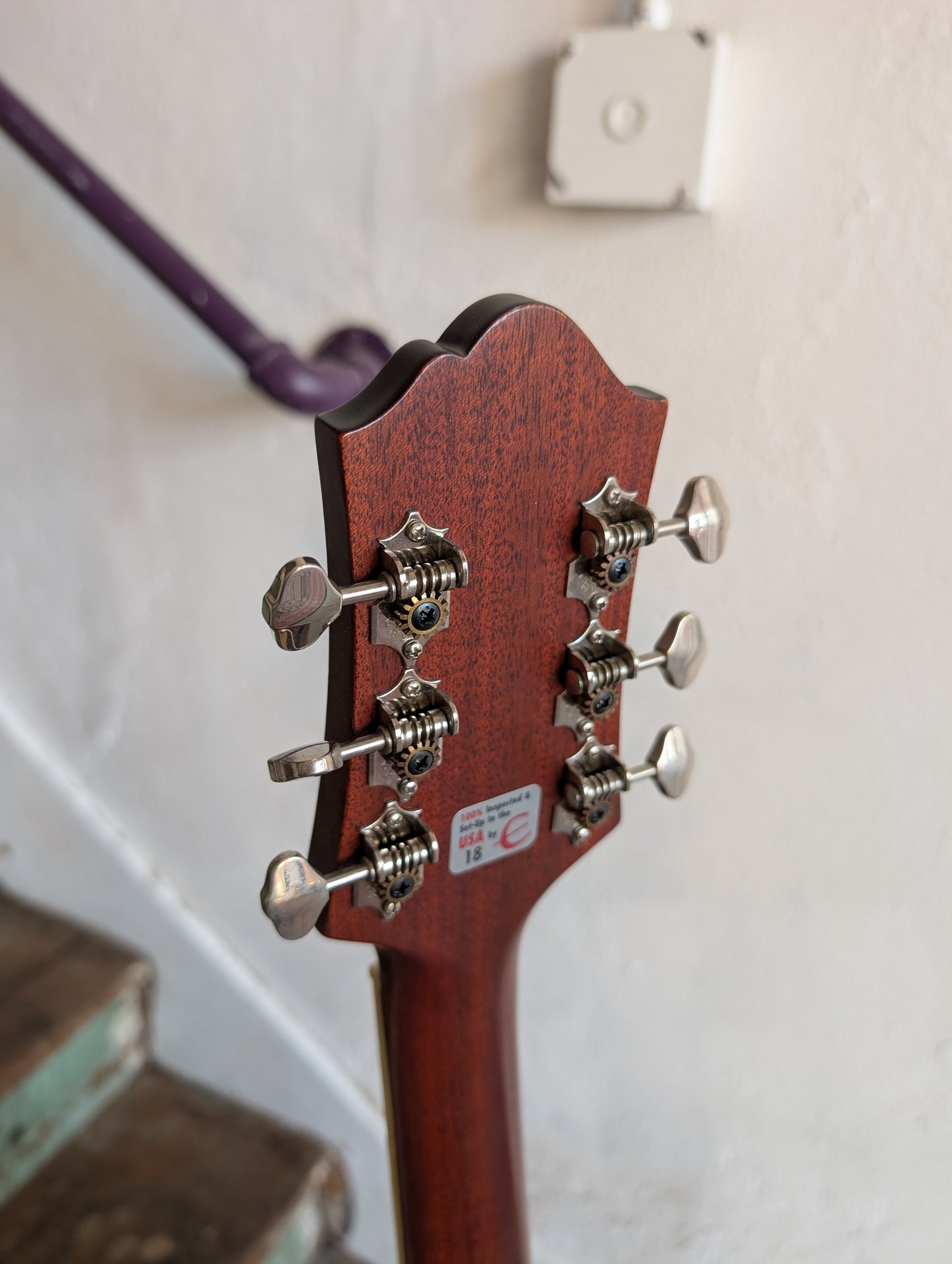 Epiphone DR-500 MNS Masterbuilt Acoustic Guitar (2010s) with Case