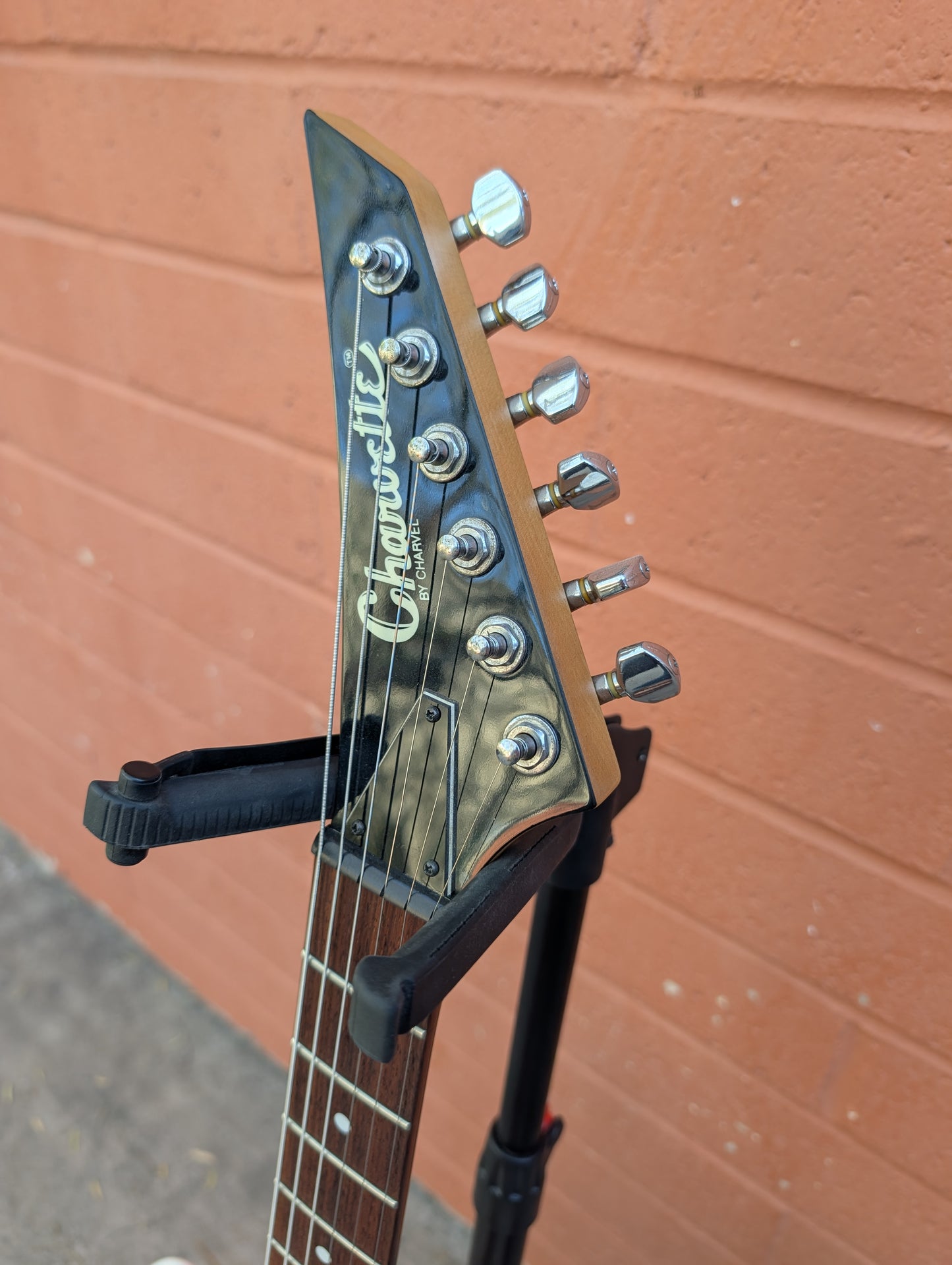 Def Leppard Signed Charvette by Charvel Model 200 (ca. 1990 | Made in Japan) Snow White Electric Guitar