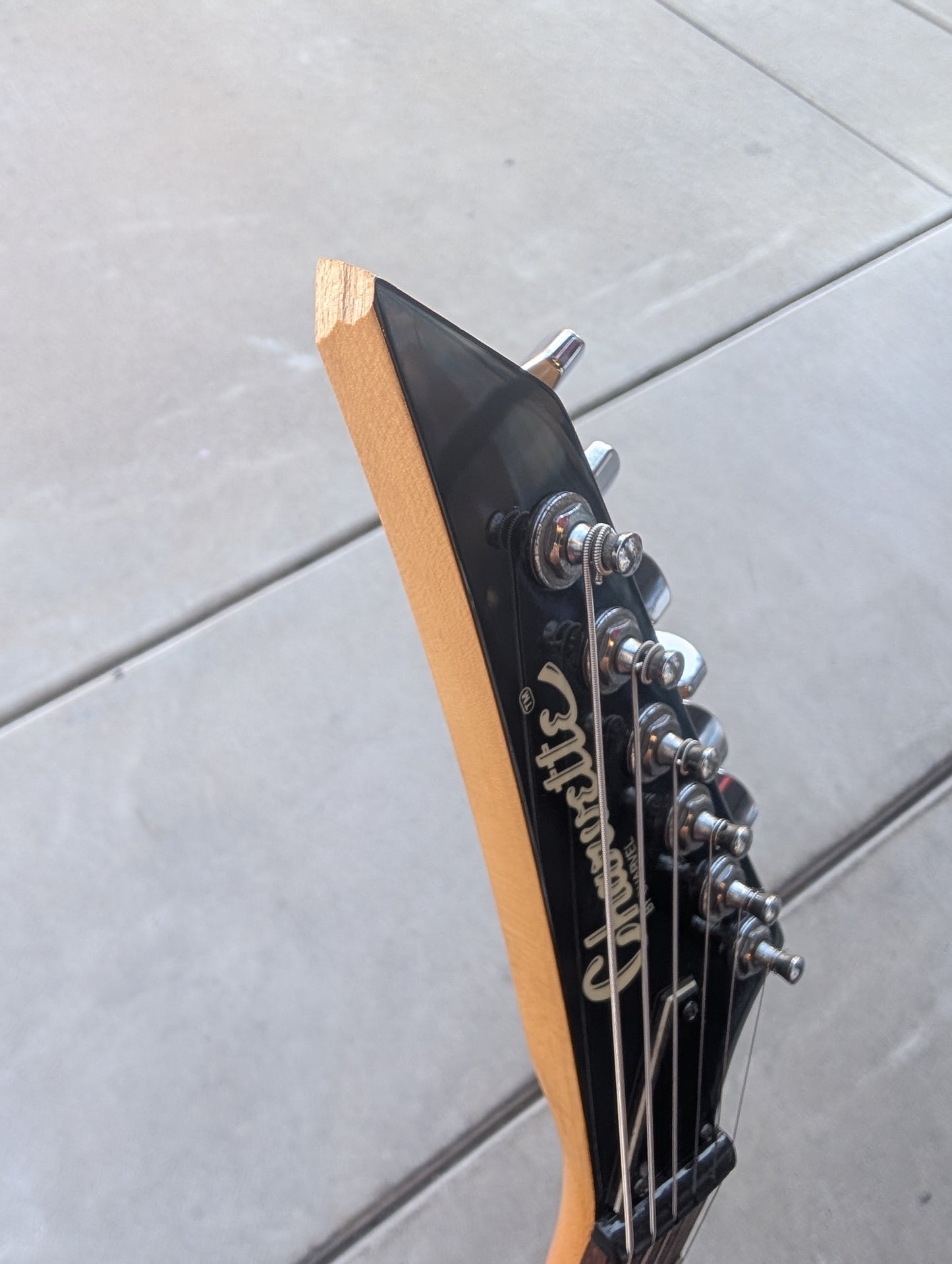 Def Leppard Signed Charvette by Charvel Model 200 (ca. 1990 | Made in Japan) Snow White Electric Guitar